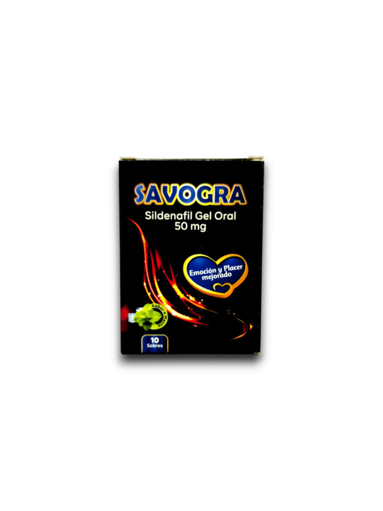 SAVOGRA 100 MG X 1 SOBRE SABOR MENTA (SILDENAFIL)(NUCITEC)