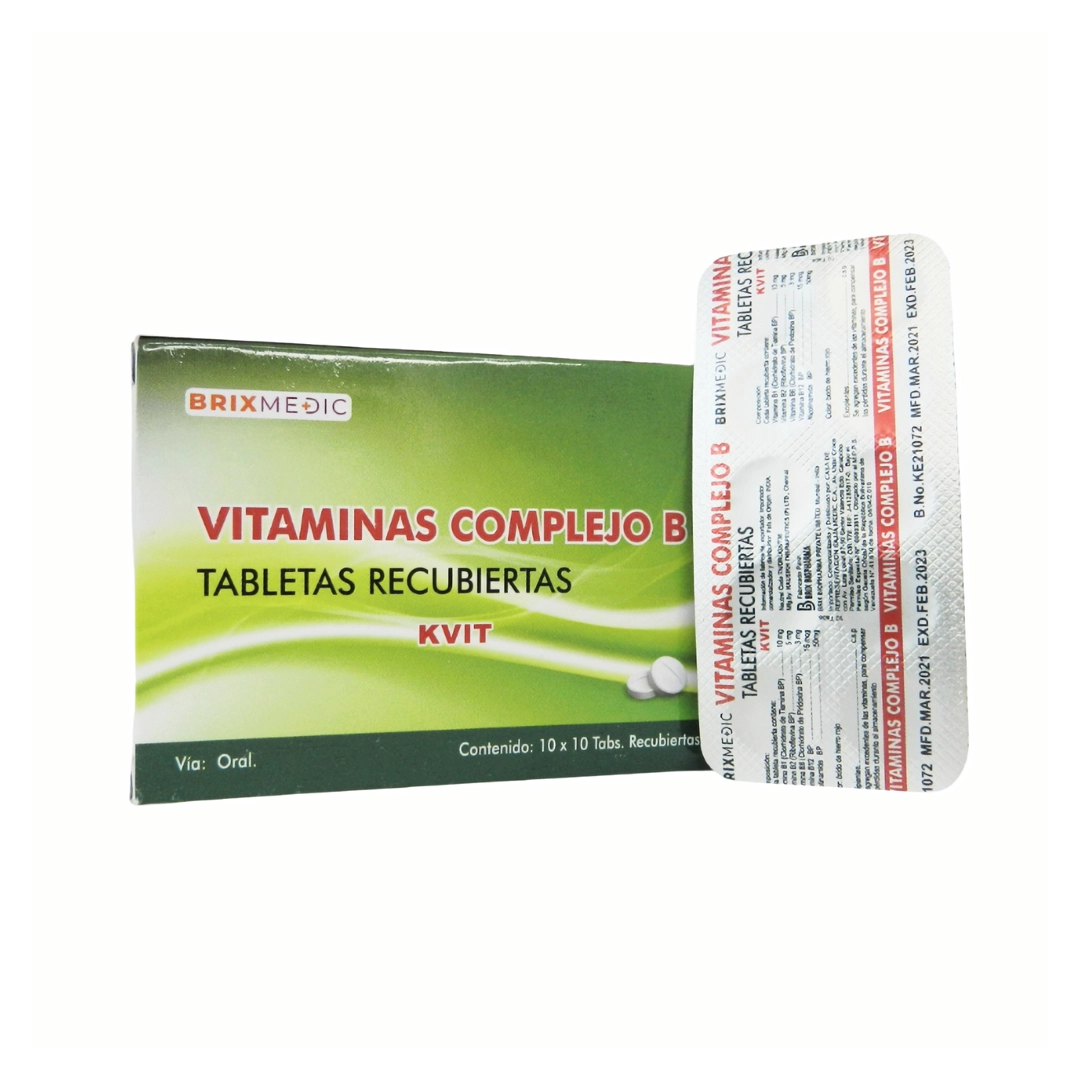 VITAMINA B X 10 TAB (BRIXMEDIC)