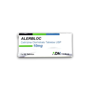 ALERBLOC 10MG X 10 TAB (CETIRIZINA) (ADN MEDICAL)