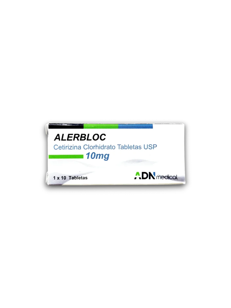 ALERBLOC 10MG X 10 TAB (CETIRIZINA) (ADN MEDICAL)