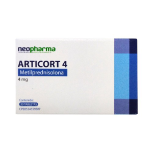 ARTICORT 4 MG X 30 TAB (METILPREDNISOLONA)(NEOPHARMA)