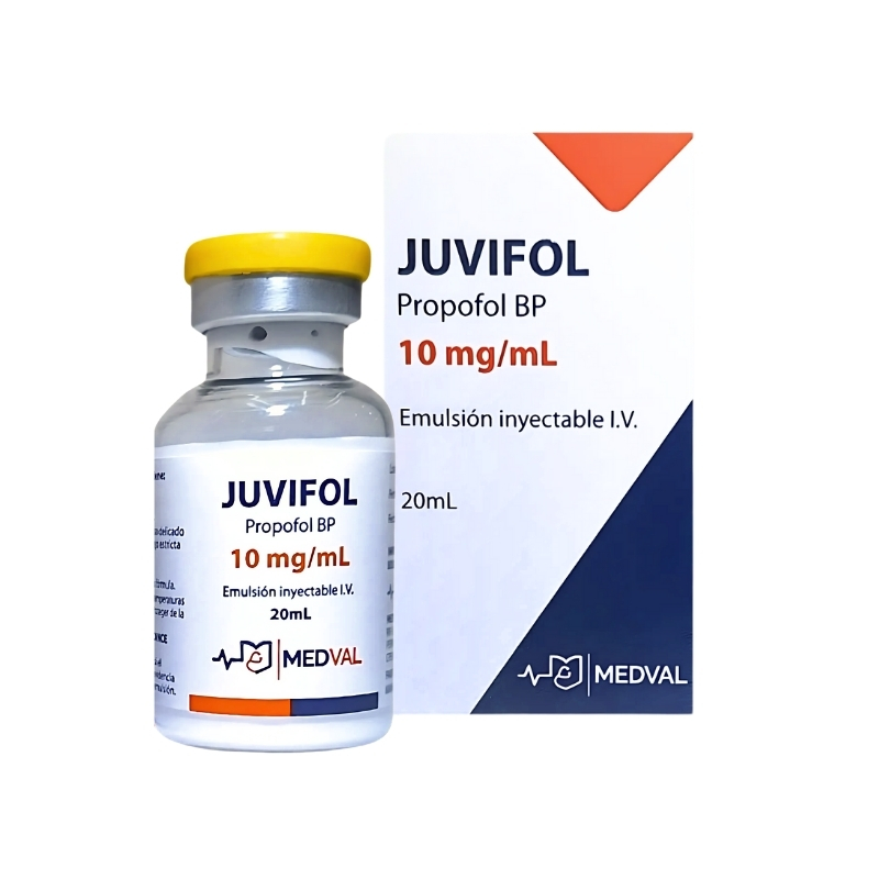 JUVIFOL 10 MG / 20 ML AMP (PROPOFOL) (MEDVAL)
