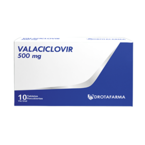 VALACICLOVIR 500MG X 10 TAB (DROTAFARMA)