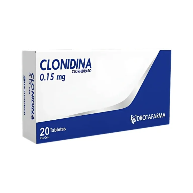 CLONIDINA 0.15MG X 20 TAB (DROTAFARMA)