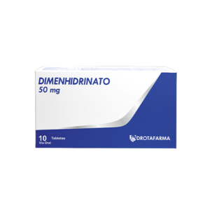 DIMENHIDRINATO 50 MG X 10 TAB – BLISTER (DROTAFARMA)