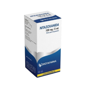 NITAZOXANIDA 100MG/5ML SUSP ORAL X 60ML (DROTAFARMA)