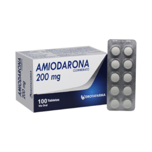 AMIODARONA CLORHIDRATO 200 MG X 10 TAB – BLISTER (DROTAFARMA)