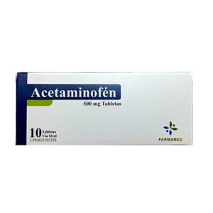 ACETAMINOFEN 500MG X 10 TAB FARMAMED