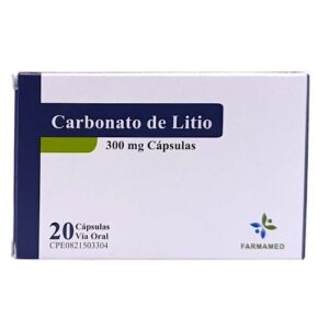 CARBONATO DE LITIO 300MG X 20 CAP (FARMAMED)
